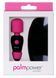 Мінівібромасажер PalmPower Pocket із чохлом на блискавці, водостійкий, перезаряджуваний, довжина 9см - 5