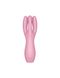 Кліторальний вібратор Satisfyer Threesome 3 Pink з трьома пальчиками - 2