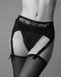 Трусики для страпона з підв&rsquo;язками для панчіх Strap-On-Me REBEL HARNESS - XS - 1