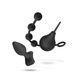 Набір новачка для анальної стимуляції Nexus ANAL BEGINNER KIT, спринцівка, анальне намисто і пробка - 3