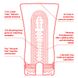 Мастурбатор Tenga US Soft Tube Cup (м’яка подушечка велика), стискальний, суперпотужне всмоктування - 2