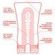 Мастурбатор Tenga US Soft Tube Cup (м&rsquo;яка подушечка велика), стискальний, суперпотужне всмоктування - 2