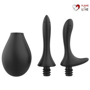 Анальний душ із двома насадками Nexus ANAL DOUCHE SET 260 ml