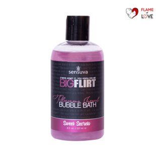 Піна для ванни Sensuva &mdash; Big Flirt Pheromone Bubble Bath &mdash; Sweet Secrets (237 мл)