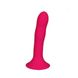 Дилдо з присоскою Adrien Lastic Hitsens 4 Pink, відмінно для страпона, діаметр 3,7см, довжина 17,8см - 1