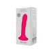 Дилдо з присоскою Adrien Lastic Hitsens 4 Pink, відмінно для страпона, діаметр 3,7см, довжина 17,8см - 6
