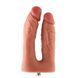 Подвійний фалоімітатор для секс-машин Hismith Silicone Double Penetrator Dildo, система KlicLok - 1