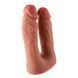 Подвійний фалоімітатор для секс-машин Hismith Silicone Double Penetrator Dildo, система KlicLok - 4