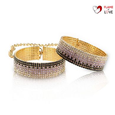 Лакшері наручники-браслети з кристалами Rianne S: Diamond Cuffs, подарункове паковання