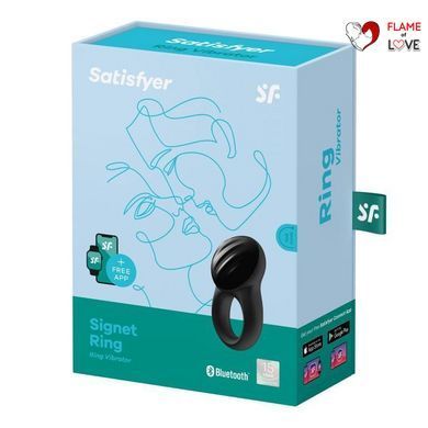 Ерекційне смарт-віброкільце Satisfyer Signet Ring