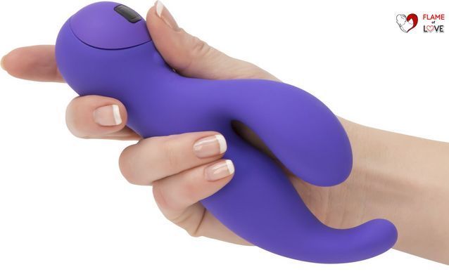 Вібратор-кролик з сенсорним управлінням Touch by SWAN - Solo Purple, глибока вібрація, для точки G