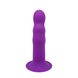 Дилдо з присоскою Adrien Lastic Hitsens 3 Purple, відмінно для страпона, діам. 4,1см, довжина 18,2см - 1